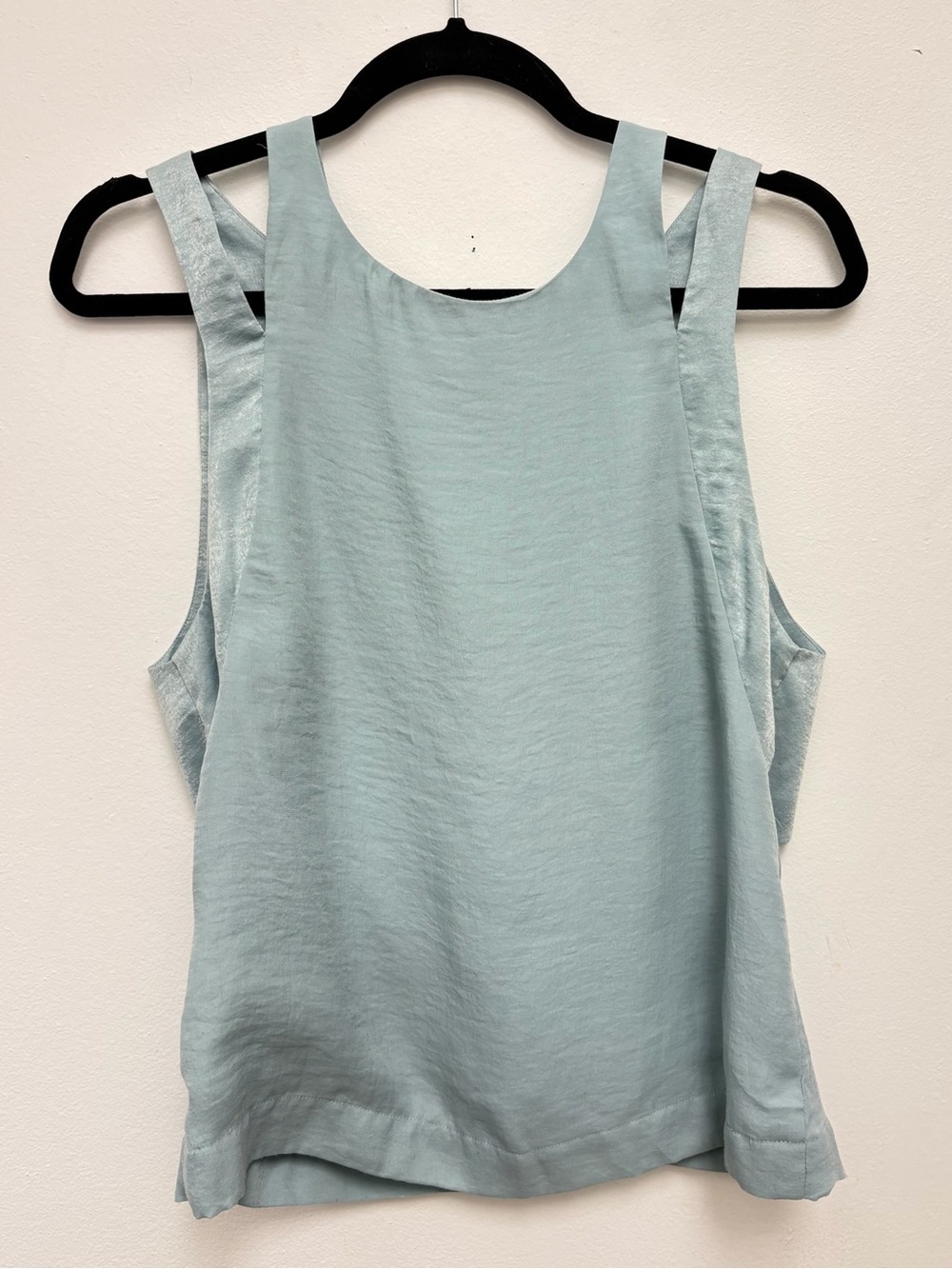 Topshop Light Blue Sleeveless Top Size 4